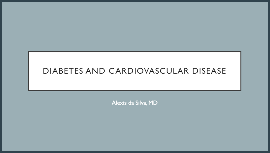 diabetes and cardiovascular disease 